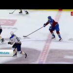 Ivan Barbashev's pretty assist on Jordan Kyrou goal vs Avalanche in game 1 (2021)