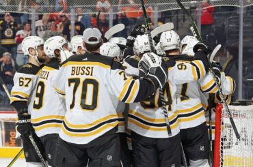 Bruins set NHL record with 63rd win of season!