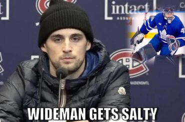 Chris Wideman Gets Salty With the Toronto Maple Leafs