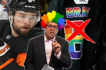 NHL Network analyst suggests Ivan Provorov go to Russia! FIGHT Ukraine after LGBT jersey contraversy