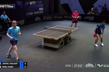 Tom Jarvis/Samuel Walker vs Park Ganghyeon/Kang Dongsoo | MD R16 | WTT Star Contender Goa 2023