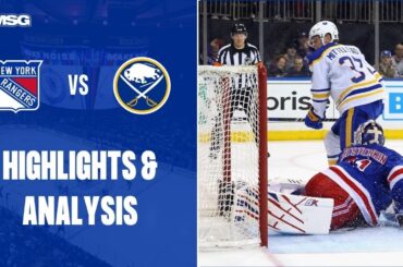 New York Rangers fall to Buffalo Sabres in shootout 3-2 | New York Rangers