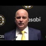 Jim Montgomery REACTS to Bruins HISTORIC 63rd Win | Postgame Interview