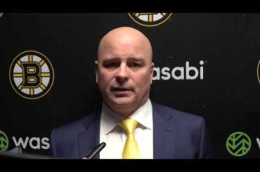 Jim Montgomery REACTS to Bruins HISTORIC 63rd Win | Postgame Interview