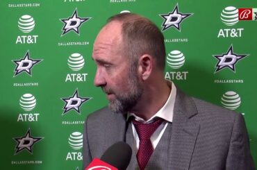 Pete DeBoer on Pavelski's 1000th Point, Stars 6-1 Win