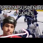 JASON SPEZZA SUSPENDED FOR 6 GAMES... NEAL PIONK... [RANT REACTION]