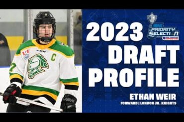 2023 #OHLDraft Watch: Ethan Weir (London Jr. Knights)