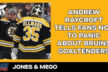 Andrew Raycroft tells #Bruins fans not to panic about goaltending once the playoffs start