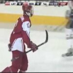 Oliver Bjorkstrand goal vs. Latvia World Juniors 2012