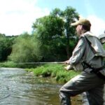 Jonathan Randall Fishing River Wye Wales