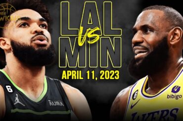 Los Angeles Lakers vs Minnesota Timberwolves Full Game Highlights | 2023 Play-In | April 11, 2023