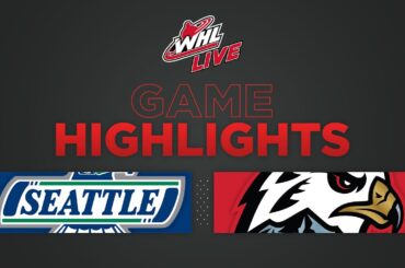 WHL Highlights: Thunderbirds (3) at Winterhawks (0) - February 11, 2023