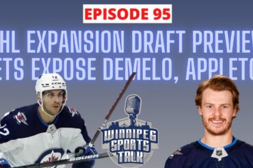 Winnipeg Jets expose Mason Appleton & Dylan DeMelo, NHL Expansion Draft Preview