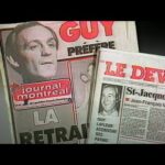 Lendemain de l’annonce de la retraite du joueur de hockey Guy Lafleur en 1984