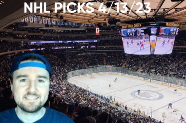 Free NHL Picks and Predictions 4/13/23