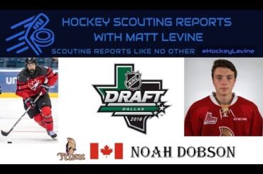 Best QMJHL Defender in Years? | Noah Dobson 2018 NHL Draft Scouting Report