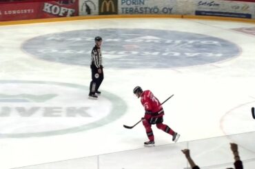 Ässät-Jukurit 5.12.2019. Otto Kivenmäen 3-1 maali !!!