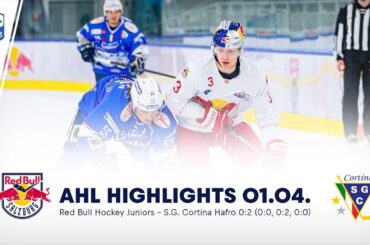 AHL Highlights | Red Bull Hockey Juniors vs. Cortina | HF 5 | 01.04.23