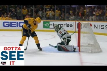 GOTTA SEE IT: Predators' Juuso Parssinen Goes Between-The-Legs For Filthy OT-Winner vs. Wild