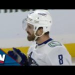 Canucks' Conor Garland Completes Hat Trick With OT-Winner Against Former Team