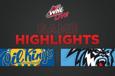 WHL Highlights: Oil Kings (4) at ICE (5) OT – March 10, 2023.