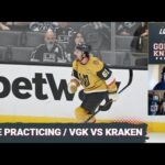 Mark Stone back practicing / VGK vs. Sea / Locks and Predictions