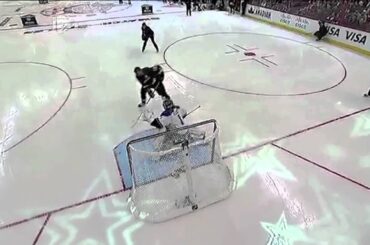 Carey Price and Brian Elliott - 2012 NHL All-Star Breakaway Challenge