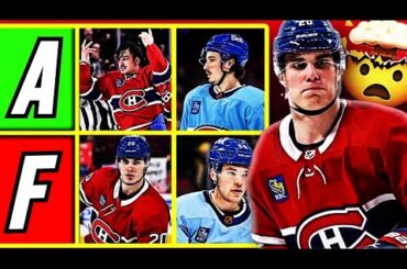 HABS ROOKIE TIER LIST (WHO'S THE BEST MONTREAL CANADIENS 2023 ROOKIE)