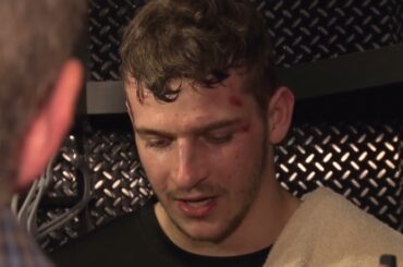 Jakub Lauko "I'll fight when I have to" | Bruins Postgame Interview