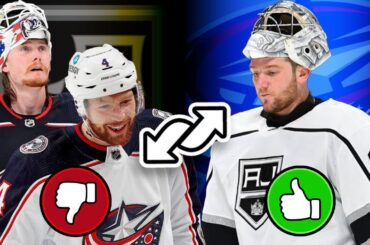 Who Won the Jonathan Quick/Vladislav Gavrikov/Joonas Korpisalo Trade? | Blue Jackets/Kings NHL Trade