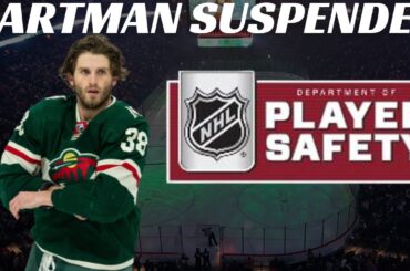 Breaking News: Ryan Hartman Suspended, Neal Pionk Fined After Jets & Wild Game Last Night