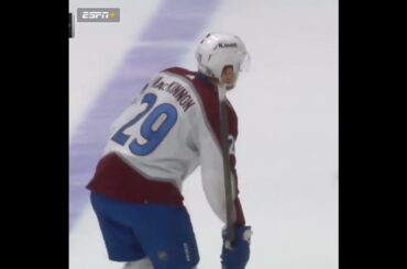 NATHAN MACKINNON REALLY JUST DID THAT 😱