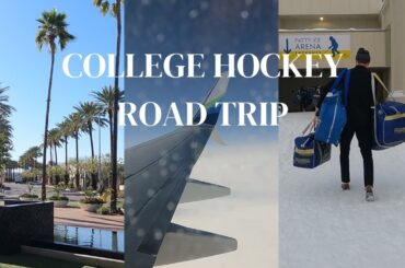 A Life of a College Hockey Two Week Road Trip