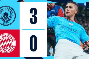 HIGHLIGHTS! Man City 3-0 Bayern Munich | CITY TURN ON THE STYLE IN CHAMPIONS LEAGUE QUARTER-FINAL