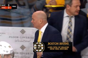 Boston Bruins NHL Record 63 Wins!