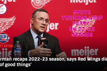 Detroit Red Wings End of Year Review part 1 of 3