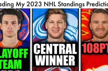 Grading My 2023 Pre-Season NHL Standings Predictions! (NHL Season/Playoff Predictions & News Today)