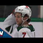 Wild's Brock Faber Dives And Makes A Game-Saving Deflection In Double Overtime