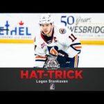 WHL Playoffs Hat-Tricks: Logan Stankoven