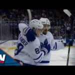 Maple Leafs' William Nylander Roofs Puck Past Rangers' Halak For 40th Goal Of Season