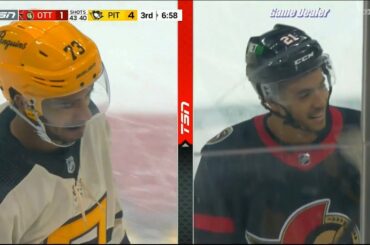 Mathieu Joseph & Pierre Olivier Joseph 2 MIN EACH for HIGH STICKING EACH OTHER, OTT @ PIT Jan 20 23