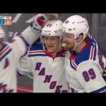Pavel Buchnevich scores two goals vs Flyers (2021)