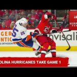 Carolina Hurricanes take game 1 against New York Islanders