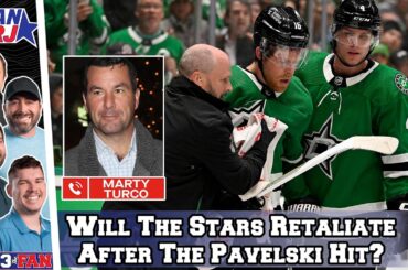 Marty Turco On The Joe Pavelski Late Hit, Stars Stamina, Game 2 Predictions | Shan & RJ