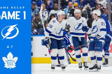 GAME 1: Lightning @ Maple Leafs Recap 4/18/23 | WHAT A START!