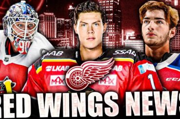 Red Wings DRAFTING A GOALIE In The 1st Round? Elvis Merzlikins TRADE? Detroit NHL News & Rumours CBJ