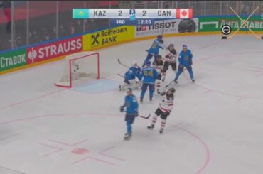 19 YEAR OLD Cole Perfetti SCORES HIS 1st GOAL of the IIHF World Championship 2021 Canada