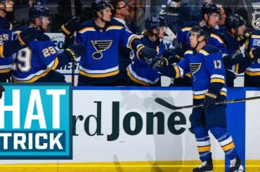 Jaden Schwartz tallies fourth career hatty to lead Blues rout