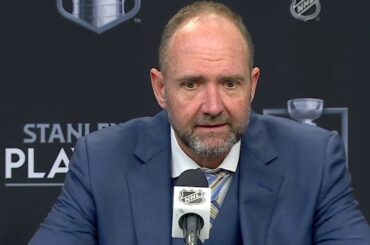 Pete DeBoer Talks the 7-3 Win For Dallas in Game 2