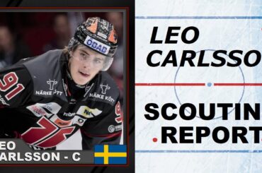 LEO CARLSSON Highlights 2023 NHL Draft Prospect